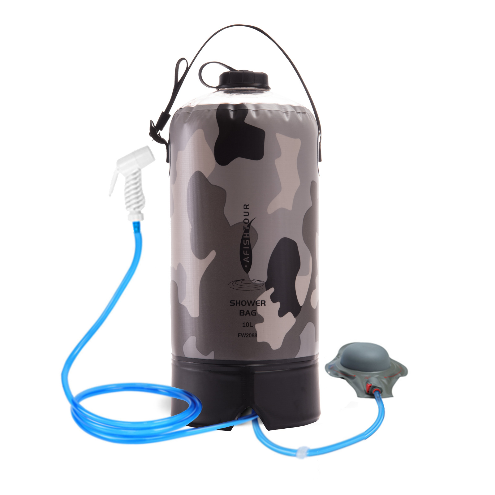Picture of camping supplies water bag outdoor bath bag camping water storage bag cross border pvc portable solar shower bag