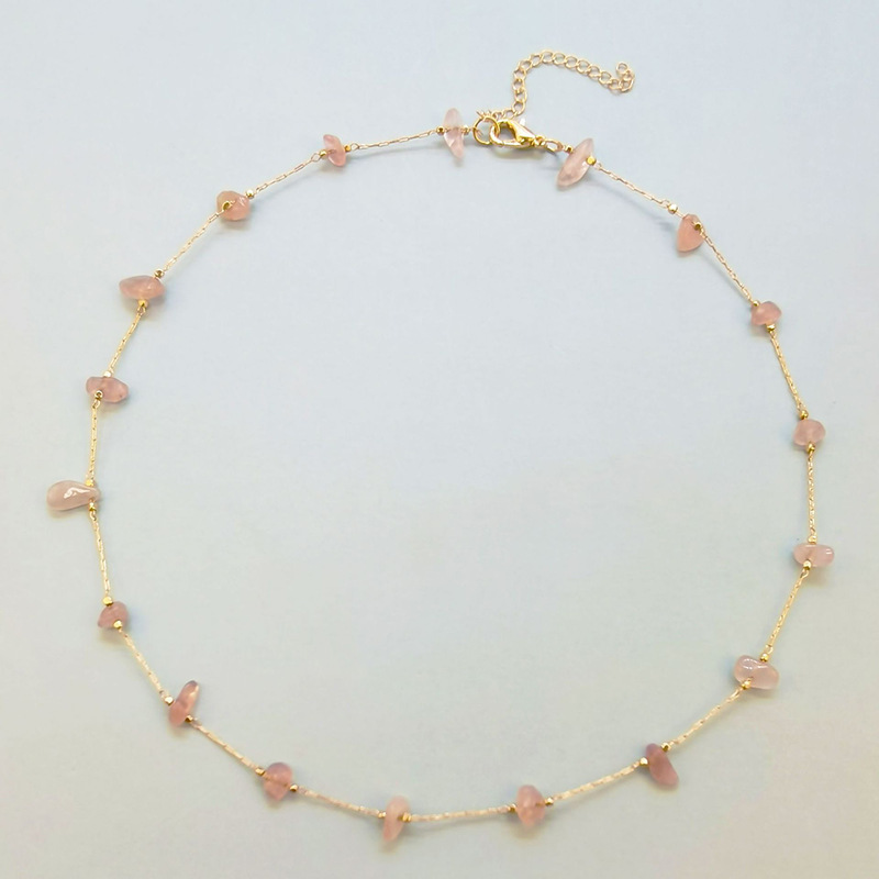 Picture of European and American Cross-border Color Candy Women's Waist Chain Irregular Natural Gravel Adjustable Sexy Body Jewelry Chain