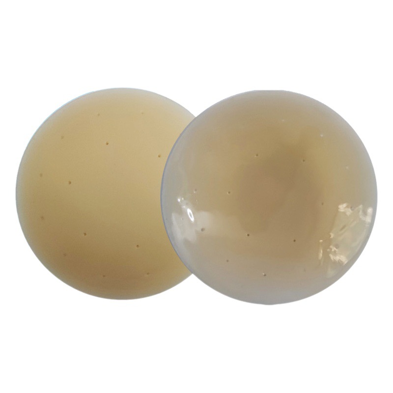 Perforated Silicone Nipple Sticker Perforated Breathable Anti-running Light Anti-bump Nipple Sticker Breathable Solid Silicone Nipple Sticker New Summer