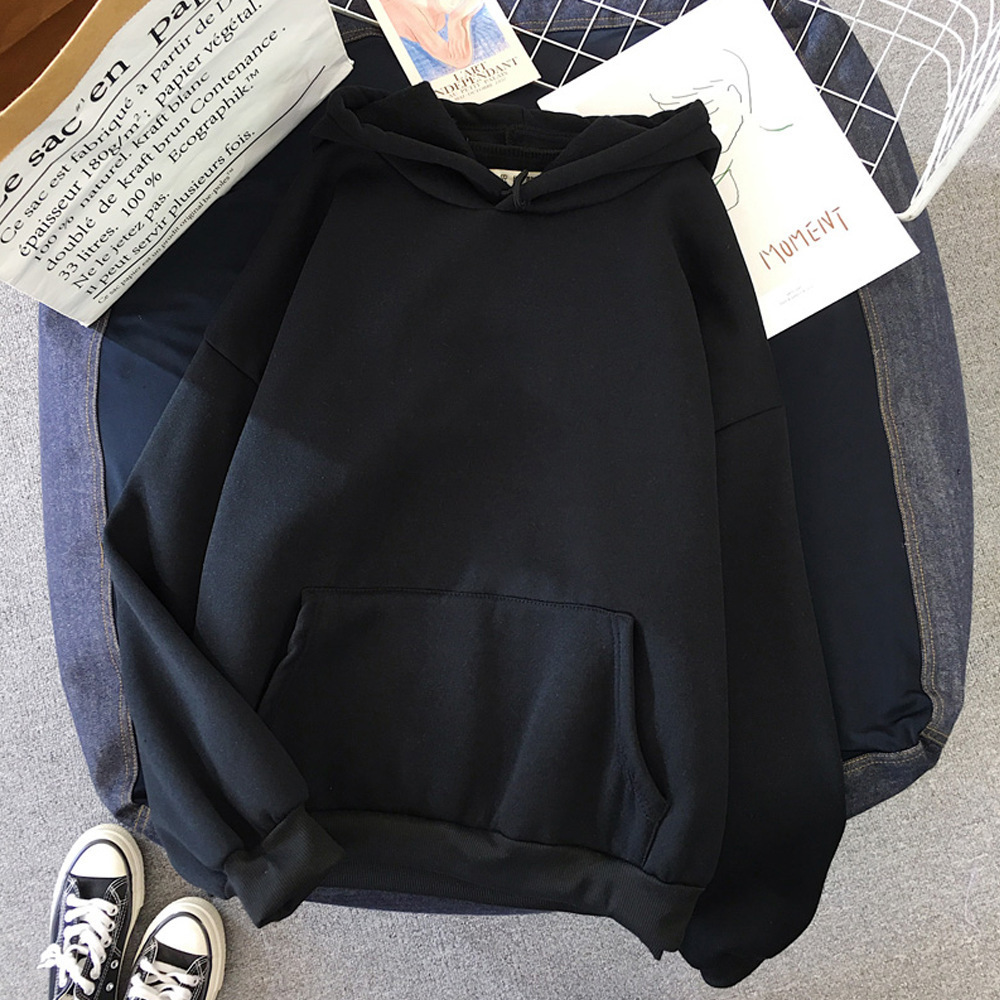 Picture of Cross-border 2021 Amazon ebayWISH Cross-border Independent eBay Women's Blank Solid Color Hoodie Sweater