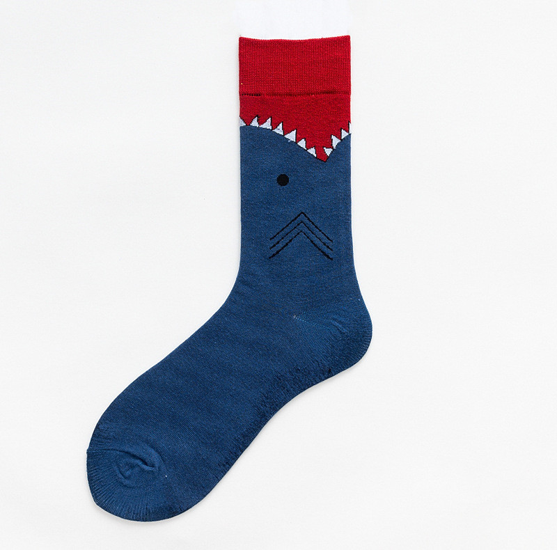 Picture of Mid-Calf Trendy Socks, Fashionable and Comfortable, Elegant Couple Socks, Long Socks for Export, Trendy Oil Painting Style, Jk Internet Celebrity High Socks, Wholesale