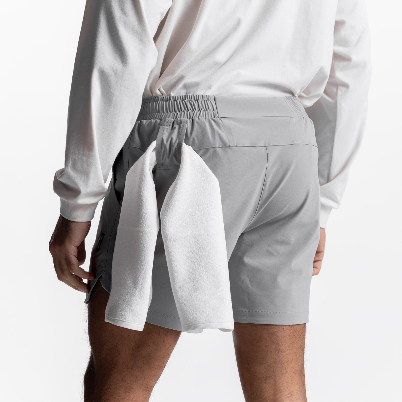 Summer single-layer quick-drying sports leisure shorts men's training American basketball pants three-point fitness pants but knee
