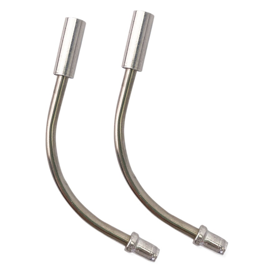 Bicycle V-brake Bend Pipe C- brake Dust Cover Brake Wire Protective Cover Brake Accessories V-brake Metal Wire Tube Rubber Cover