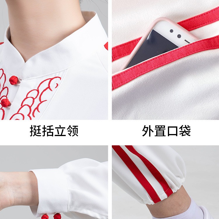 Picture of Chasing the Wind Hero Tai Chi Suit Women's Stretch Linen Chinese Style High-end Tai Chi Practice Martial Arts Suit Spring and Autumn New Arrival Men's Summer