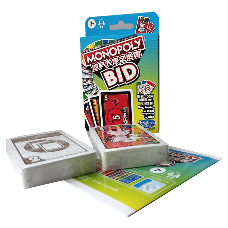 Picture of Monoploy Real Estate Tycoon Johnson Chess and Card Game Must-Have F1699 Family Board Game Interaction