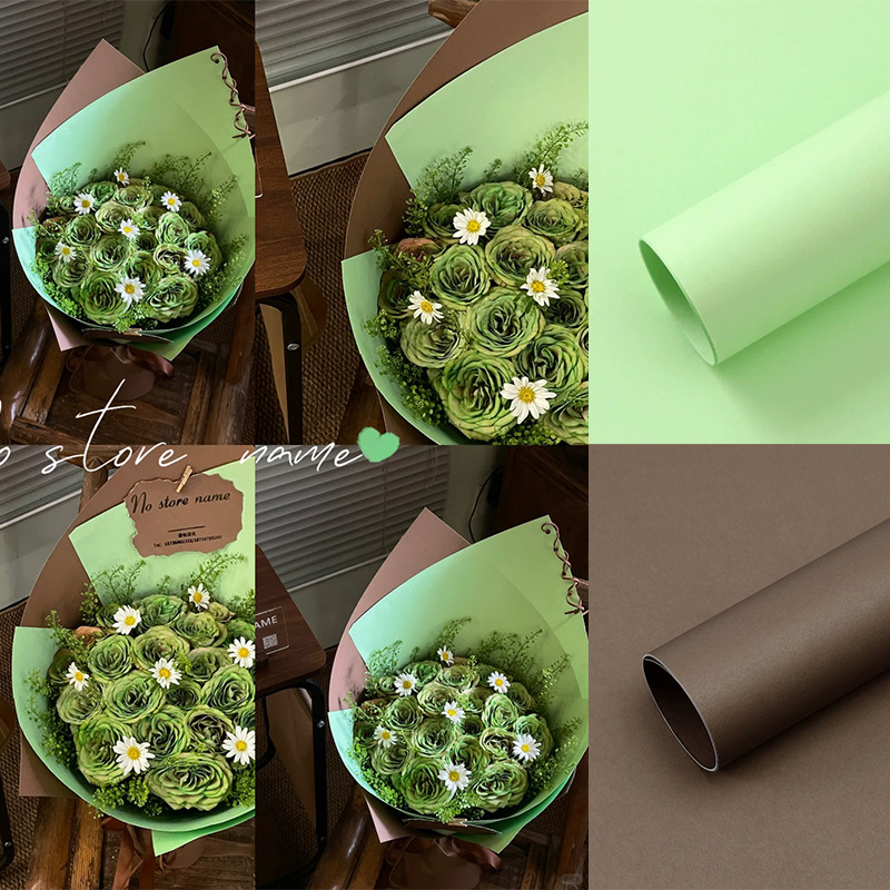 Autumn Melard Premium Thickened Styling Paper 157g Kraft Paper Bouquet Packaging Flower Wrapping Cardboard