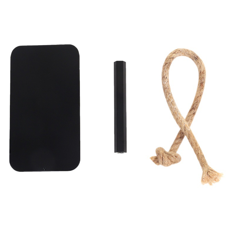 Cross-border outdoor camping picnic barbecue supplies fire-ignition beeswax hemp rope hexagonal round aluminum tube fire-making tools