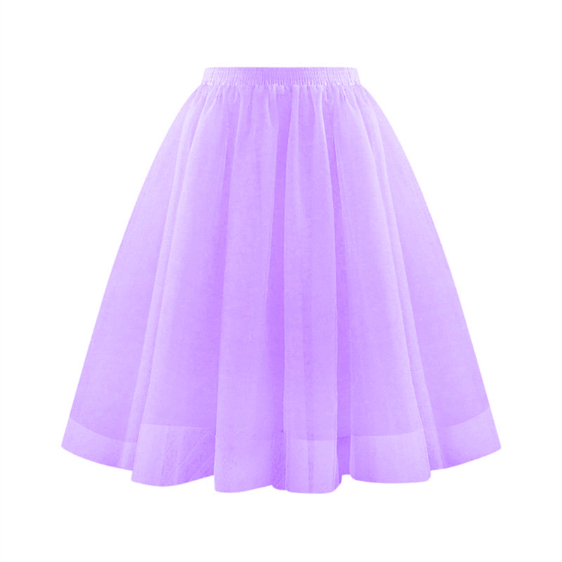 Picture of Amazon's New Skirt Women's Spring and Summer Trendy Fairy Style Large Size Mesh Tutu Skirt Large Size Slimming