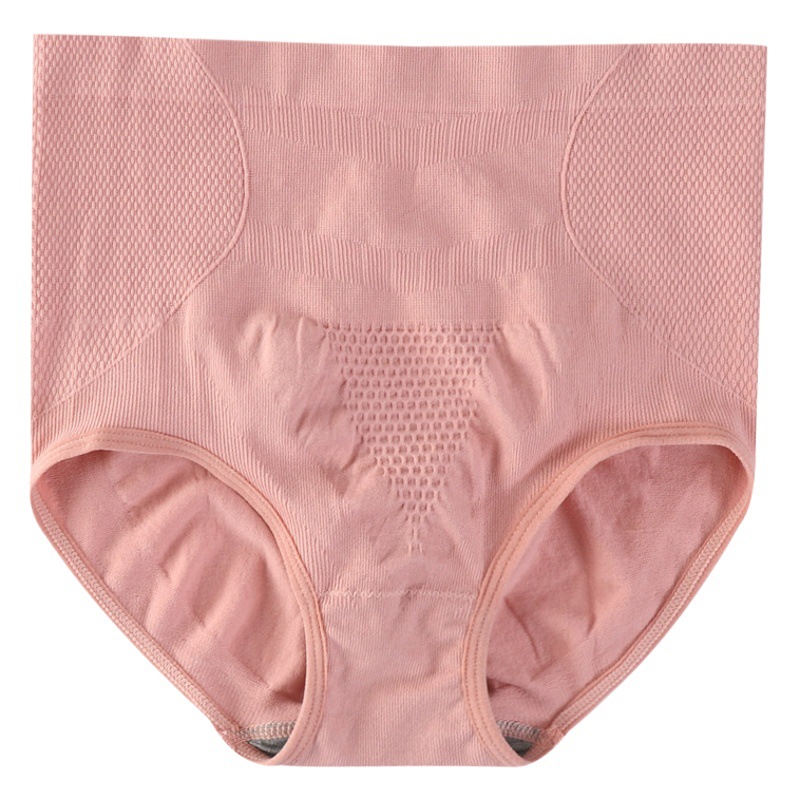 Picture of Graphene Honeycomb Seamless Seamless Breathable Women's High Waist Tummy Lifting Buttocks Shaping Briefs Underwear for Women