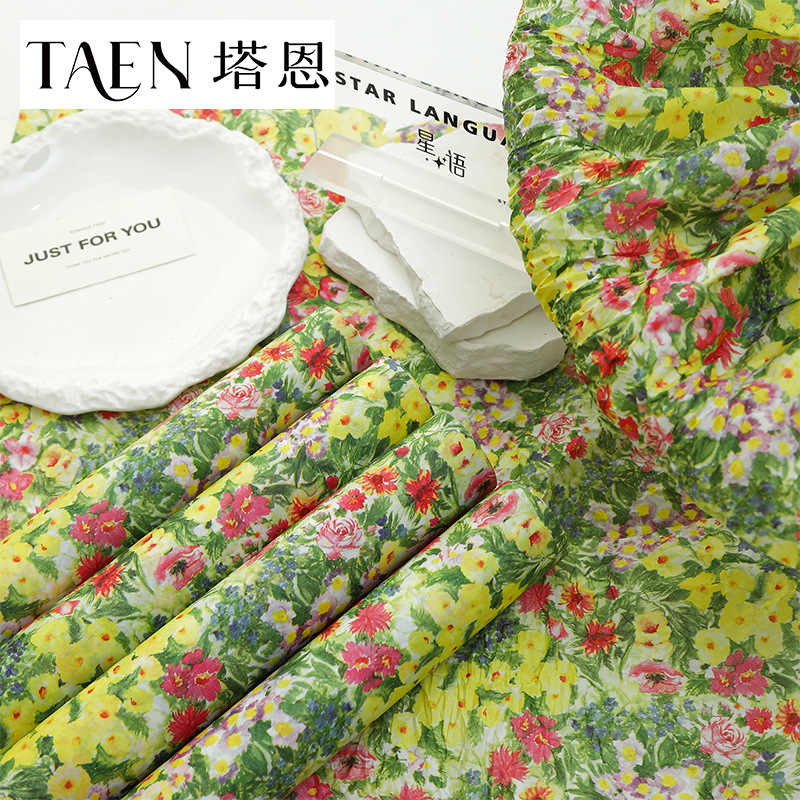 Wholesale of Rapeseed Flower and Snow Pear Paper, Bouquet Wrapping Paper, Hand-Rolled Paper, Lining Paper, Flower Wrapping Paper, Floral Art DIY Materials