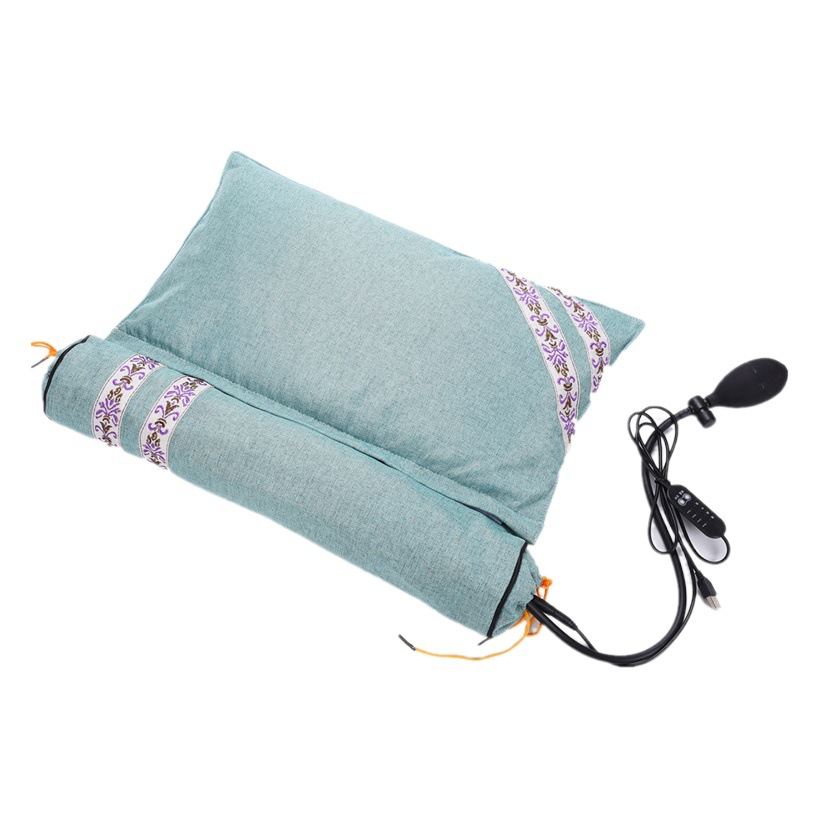 wormwood cervical pillow electric heating pillow cylindrical conjoined pillow cervical pillow neck protection pillow moxibustion pillow wormwood pillow