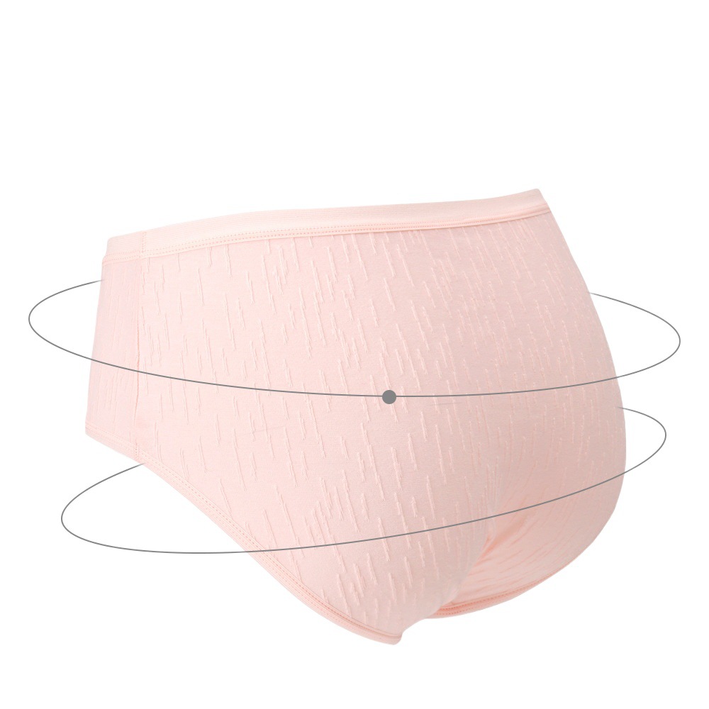 Pregnant Mothers Underwear Cotton Low Waist Polylactic Acid Breathable Bacteriostatic Bottom Crotch Female Late Pregnancy plus size Pregnant Women Underwear