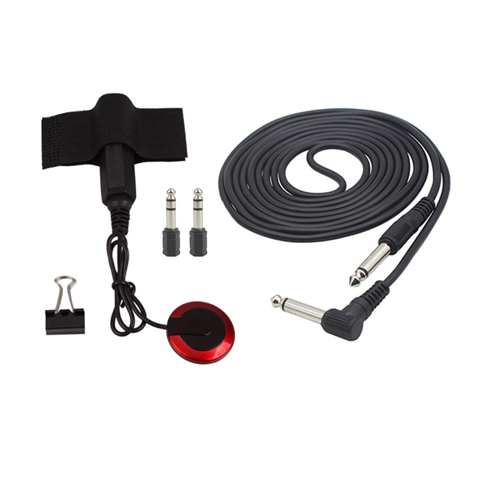 Electric guitar five-piece set (3 meters cable 2 adapter pickup clip) electric guitar accessories wholesale