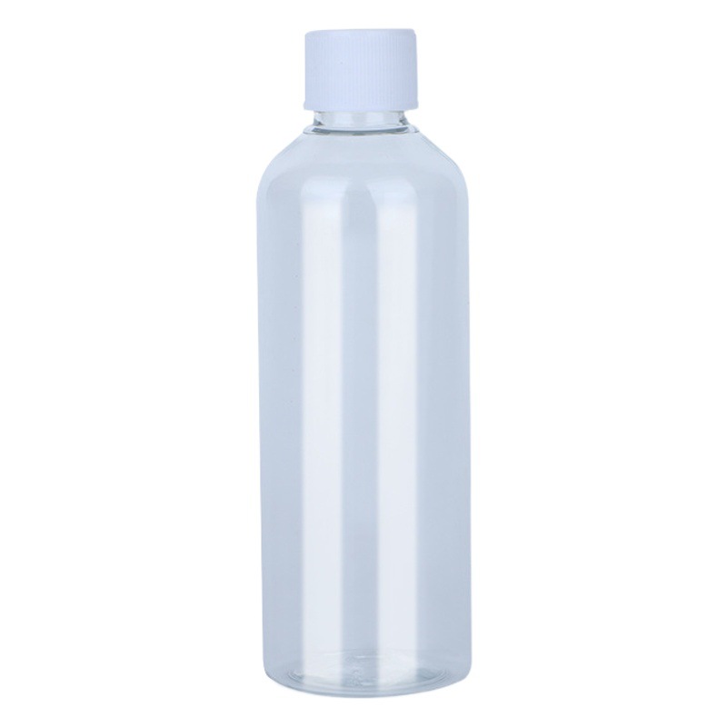 Wholesale 10 30 50 100ml transparent small mouth plastic bottle sealed liquid sub-bottle pet sample bottle