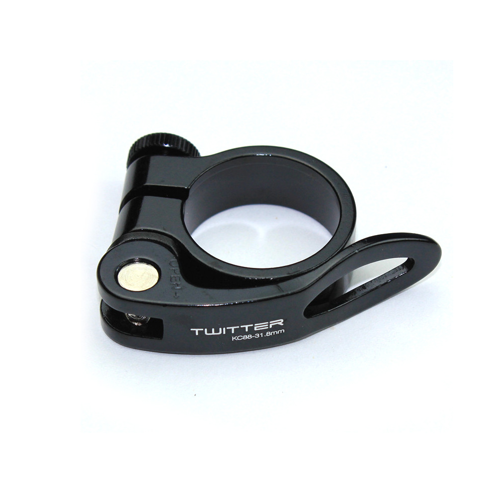 Picture of Tw Aluminum Alloy Quick Release Seat Tube Clamp Bundle Seat Tube Bundle Mountain Bike Bicycle Tube Clamp 34.9 Can Be Customized