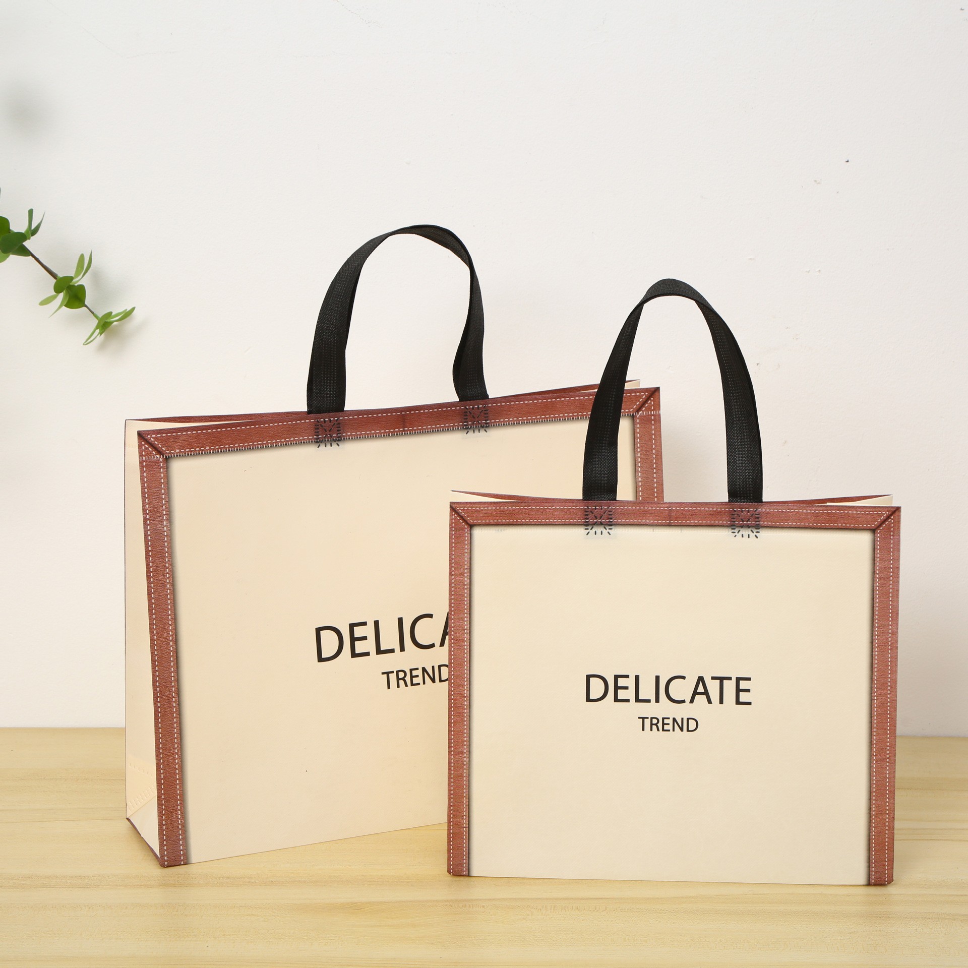 Picture of Non-Woven Handbags, Clothing Store Bags, Custom-Made Boys' and Girls' Clothing Shopping Bags, Coat Gift Bags, Custom-Made