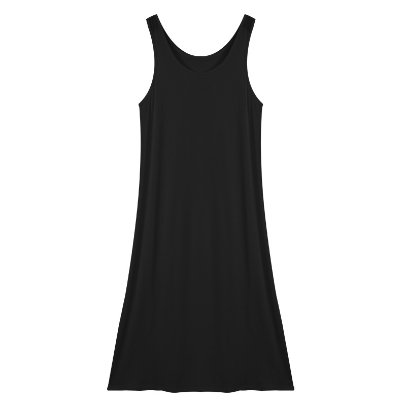 Picture of Spring and Summer modal bottoming suspender skirt women's underskirt versatile loose sleeveless vest skirt plus size dress