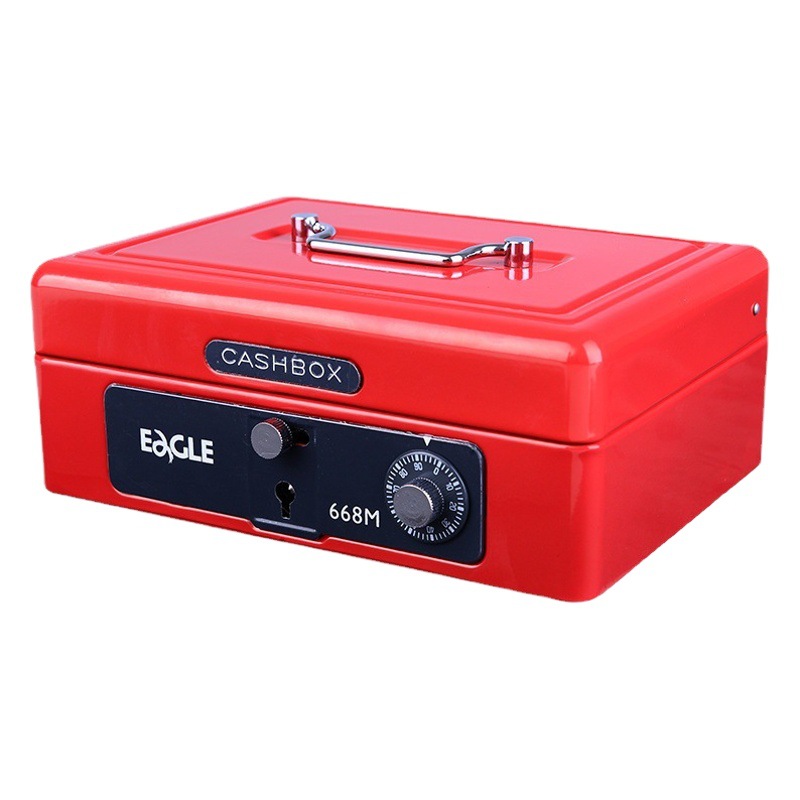 Wholesale high 668s 668m 668L portable vault combination lock cash box safe deposit box cash box