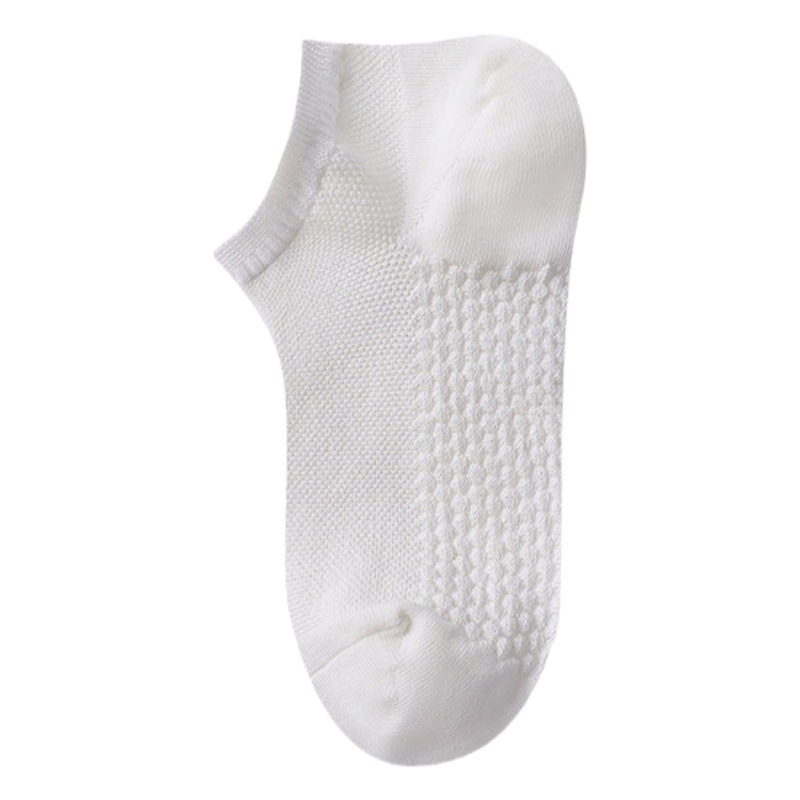 Socks for Women Summer Pure Cotton Breathable Boat Socks Non-Slip Non-Falling Foot Massage Summer Low-Cut Socks Wholesale Ultra-Thin