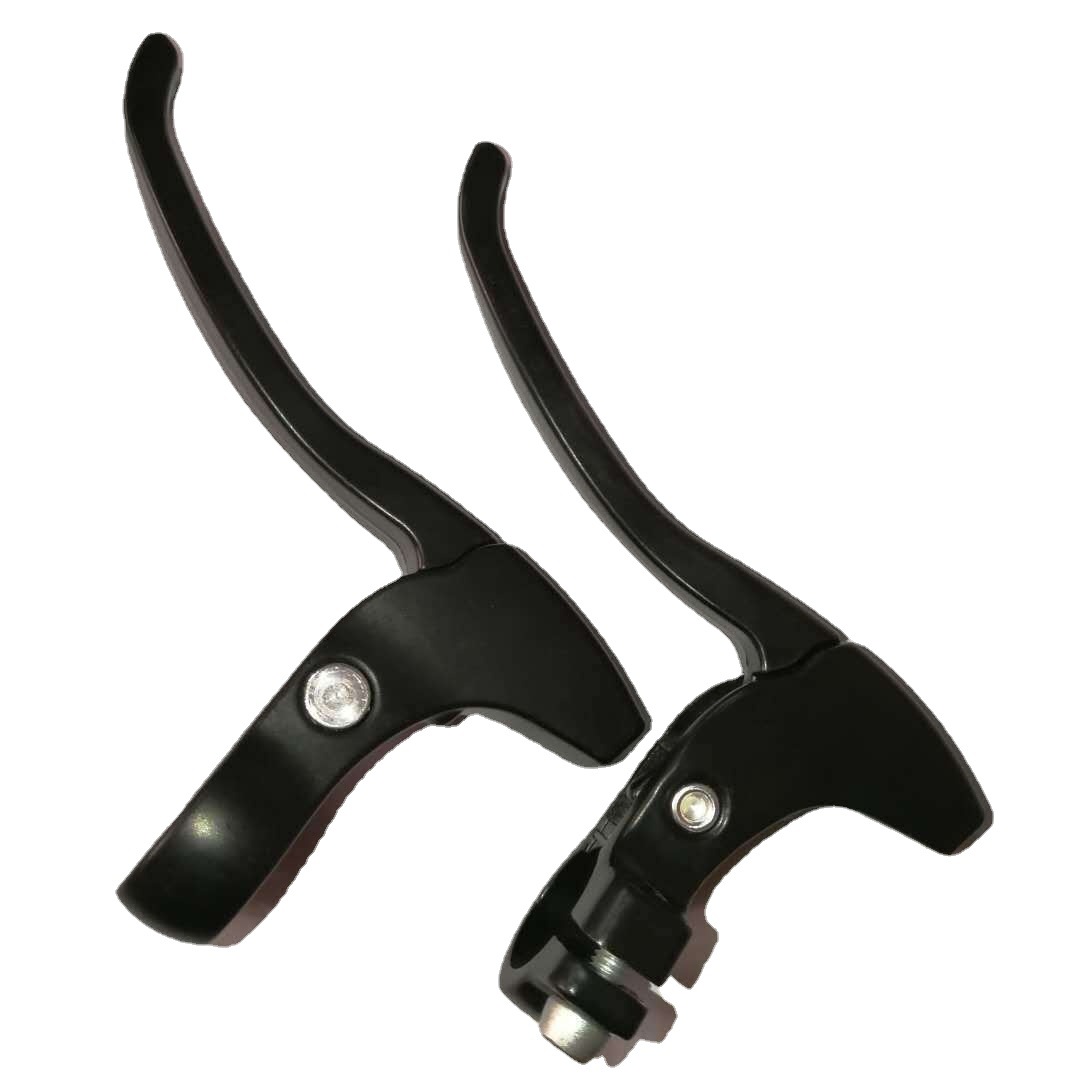 Bicycle aluminum brake handle bicycle OFO Mobike brake handle aluminum handle bicycle three-finger brake handle aluminum handle brake handle