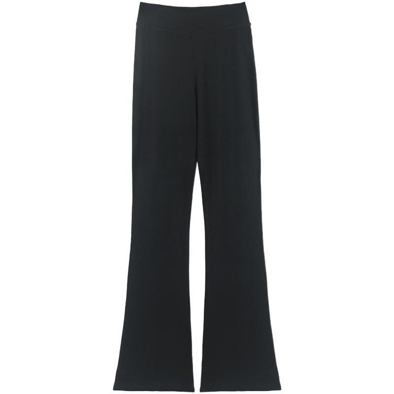 Dance Pants Yoga Clothing Women's Adult Bodybuilding Micro-horn Straight Pants Ballet Black Trousers Training Pants