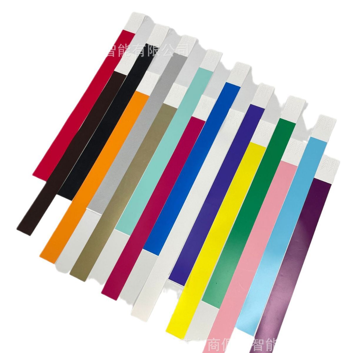 Picture of In stock disposable bracelet playground children's paradise color identification band PP synthetic paper outdoor waterproof wrist strap