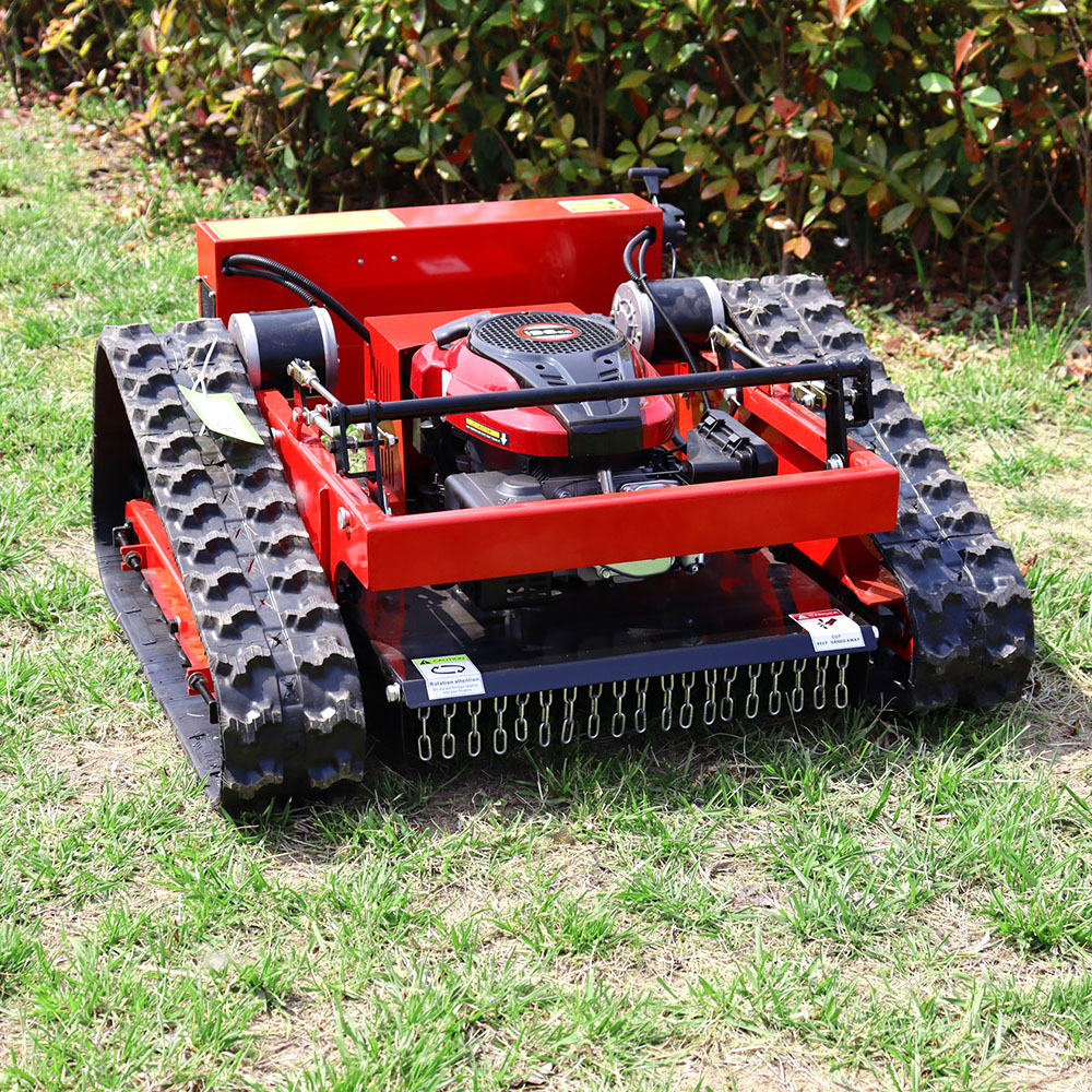 Exported to Europe and the United States Ht550 Crawler Remote Control Lawn Mower Remote Control Small Lawn Orchard Trimmer