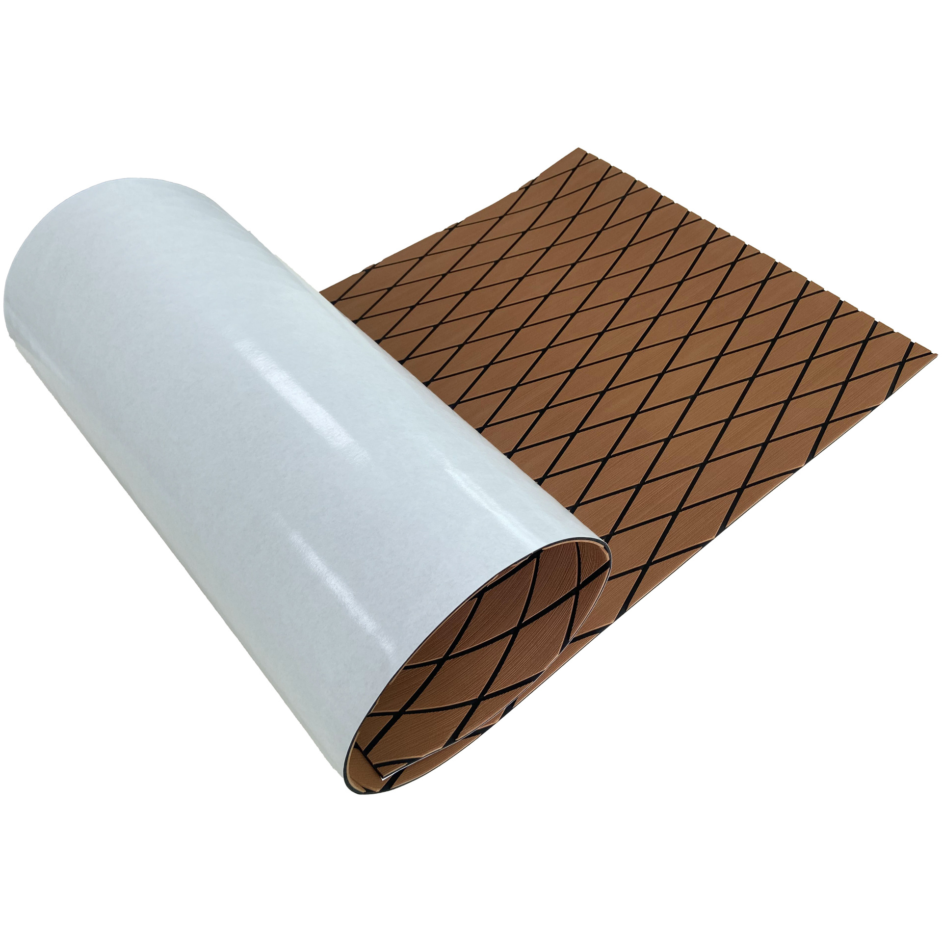 Picture of Eva Yacht Deck Anti-Slip Mat, Anti-Uv Eva Assault Boat Custom Anti-Slip Mat, Diamond-Shaped Cruise Accessories