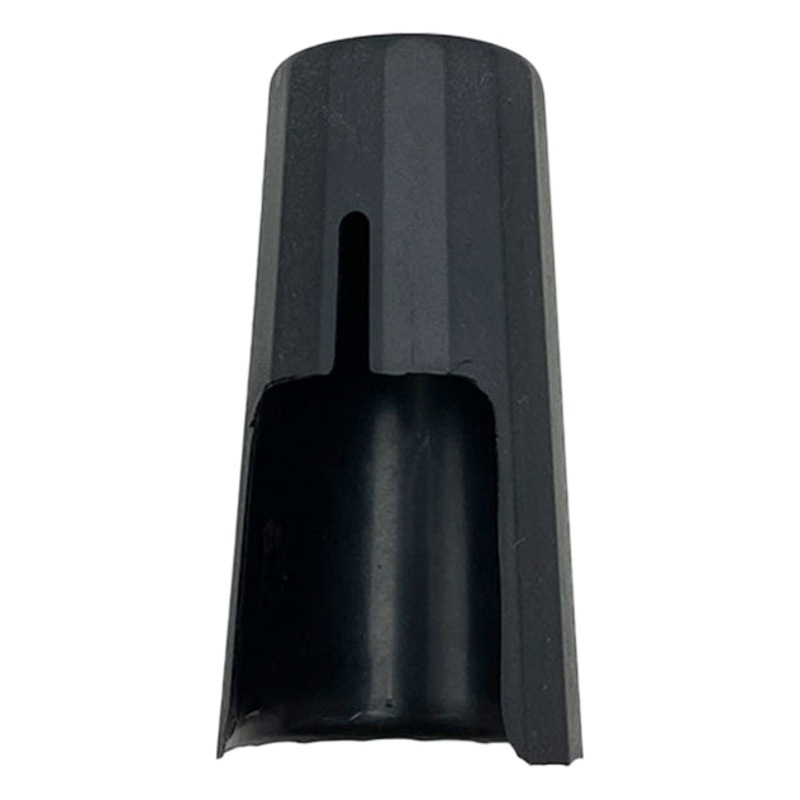 Treble alto saxophone black tube clarinet leather soft card flute head protective cap cover wind instrument accessories