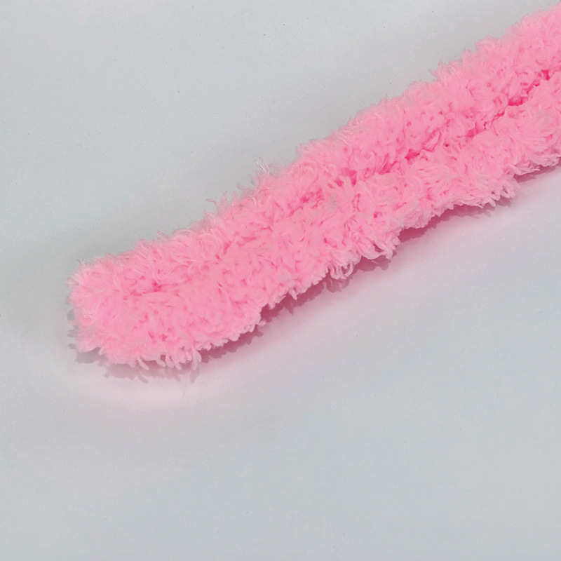 Picture of 15mm Coral Fleece Twist Stick Puppy Material Pack Accessories Encrypted Thickened Wool Strip Handmade DIY Plush Doll