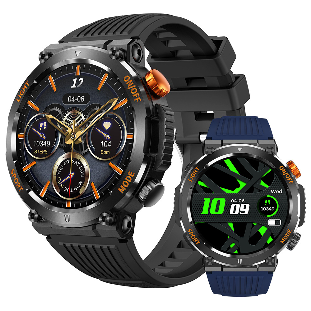 Picture of New HT17 smart watch Bluetooth call outdoor compass exercise three prevention heart rate sleep monitoring weather