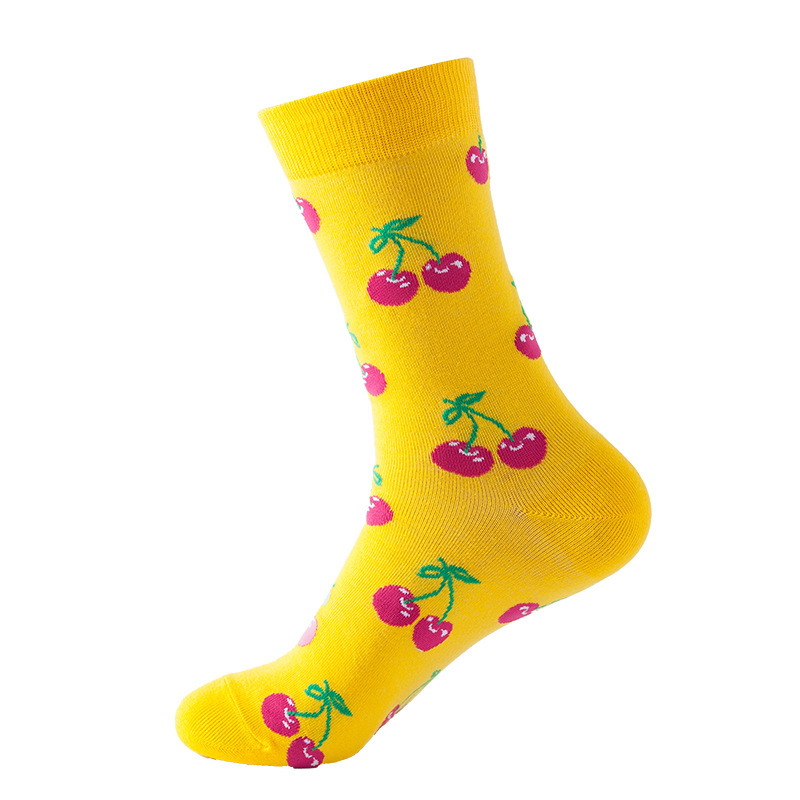 Picture of Amazon new tube socks children European and American ins wind fruit autumn and winter net red trend socks cotton manufacturers wholesale