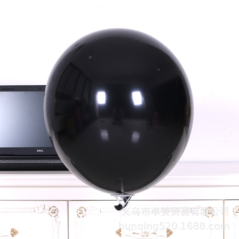 Picture of Cross-border 18 inch matted latex balloon retro color balloon wedding decoration round helium floating air ball wholesale