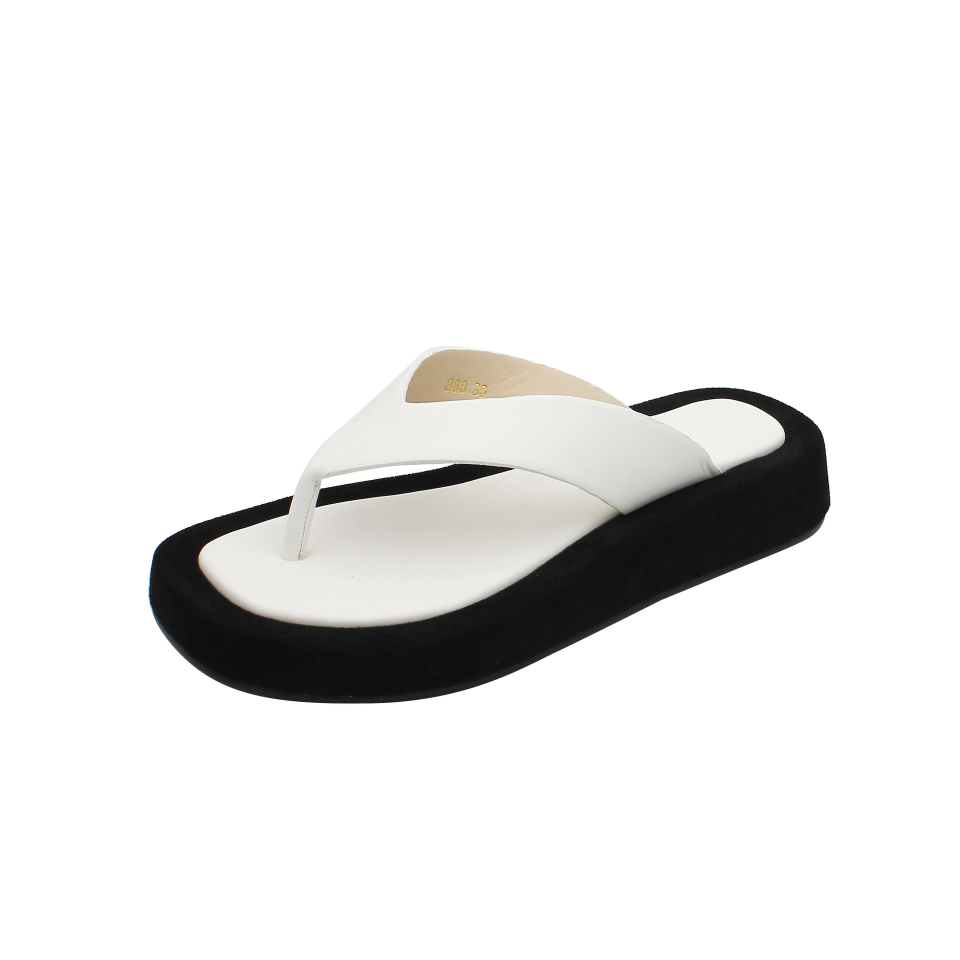 Picture of 2021 New Summer Sandals for Women, Thick-Soled Flip-Flops, Women's Sandals for Outer Wear, Flats Beach Shoes Factory