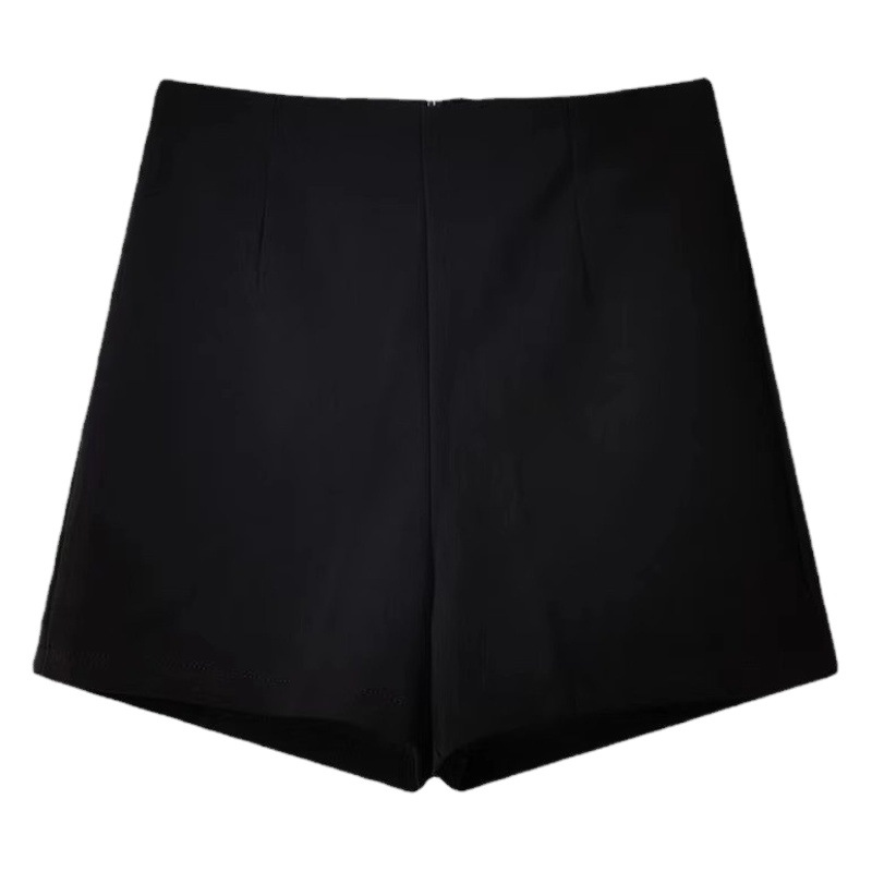Black Shorts 2024 New All-match Black Bag Hip Tight Sexy High Waist Slimming Outer Leggings for Women Spring and Summer