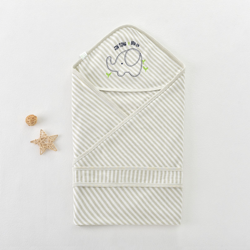 Picture of Newborn Baby Bag Single Pure Cotton Spring and Autumn Thin Bag Towel Holding Quilt Newborn Baby Bag Quilt