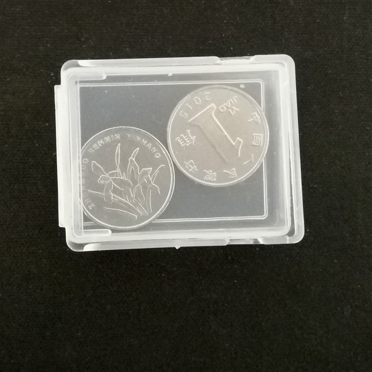 Picture of Transparent small box mini rectangular PP transparent box memory card fish hook fishing gear spare parts packaging plastic box factory