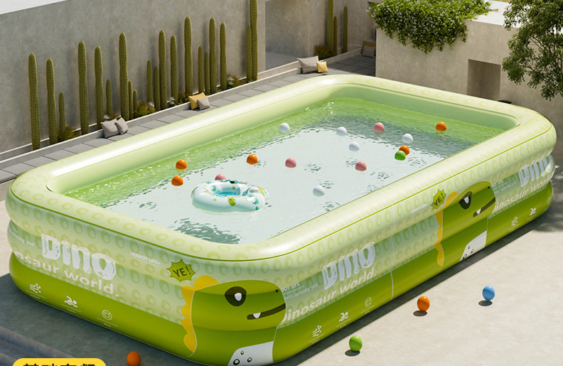 Picture of Jiami Outdoor Large Courtyard PVC Folding Water Playing Children's Household Swimming Pool Baby Playing Pool Adult Inflatable Swimming Pool