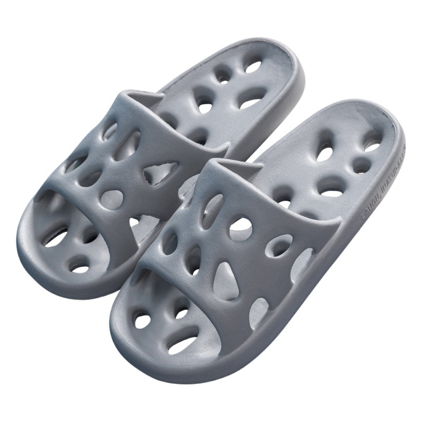 Picture of Bathroom Slippers Men's Summer Indoor Home Bathing Hollow Water Leakage Quick-drying Non-slip Couple Slippers Women's Summer