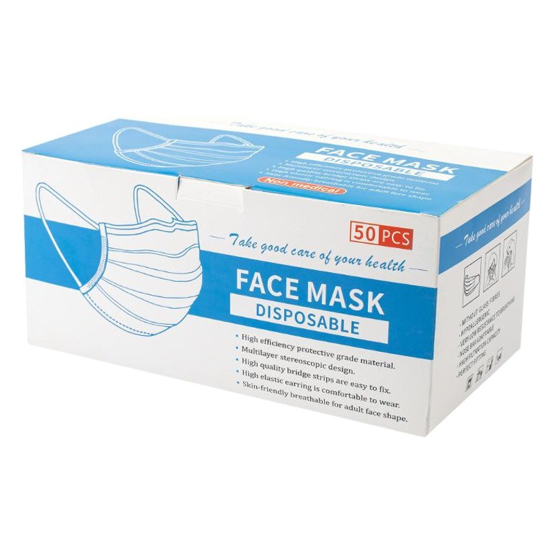 Customized Disposable Kf94 Dustproof Masks for Children and Adults, Epidemic Packaging Carton N 5% off Stack Custom Model