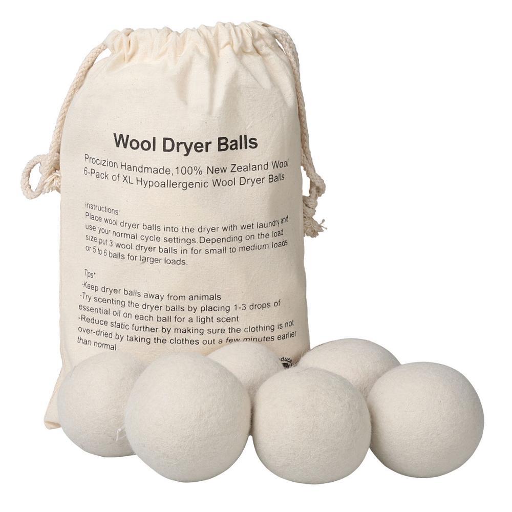 Picture of Cross-border supply felt ball clothes drying anti-winding laundry ball in stock 7cm 7.5cm wool drying ball