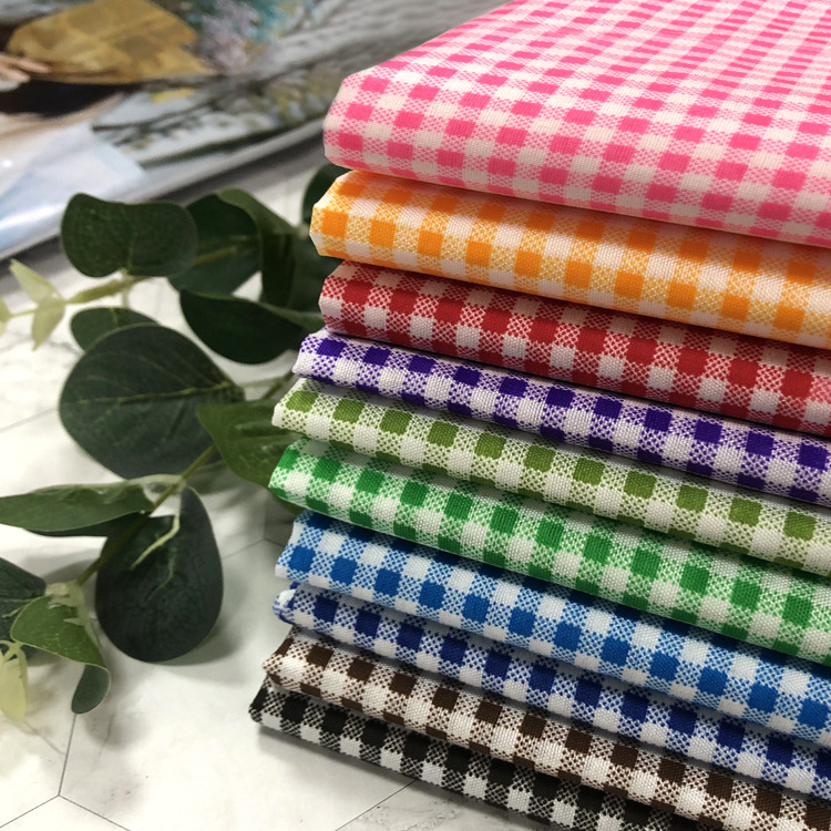 Picture of Cross-border Rainbow Candy Plaid Internet Celebrant Photo Background Cloth Photo Props Decorative Cloth Handmade DIY Tablecloth