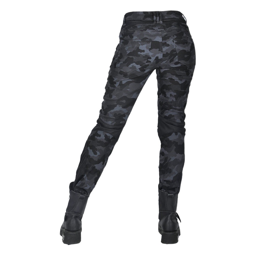 Loong Biker Summer Camouflage Motorcycle Slim Anti-Fall Pants Motorcycle Jeans Motorcycle Breathable Cycling