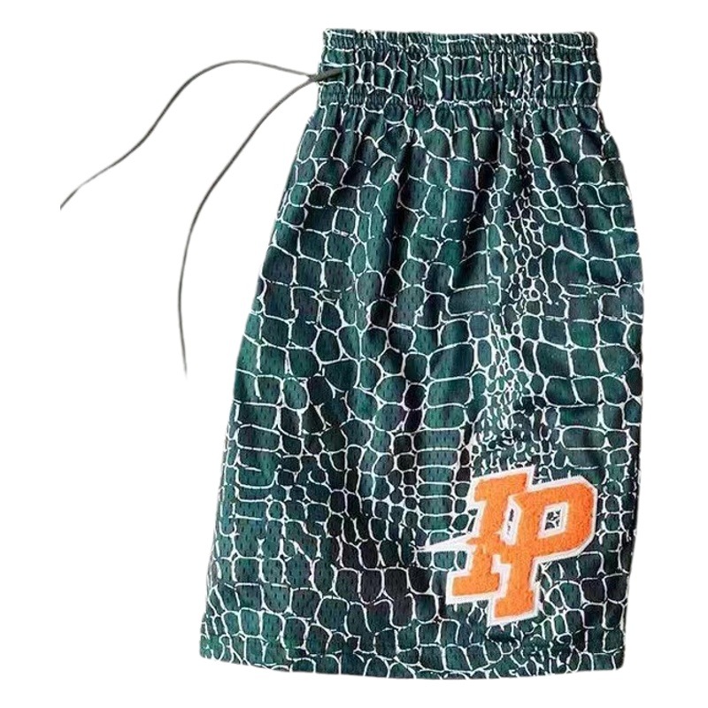 New American fashion brand men's sports quick-drying four shorts casual basketball running but knee shorts a generation of hair