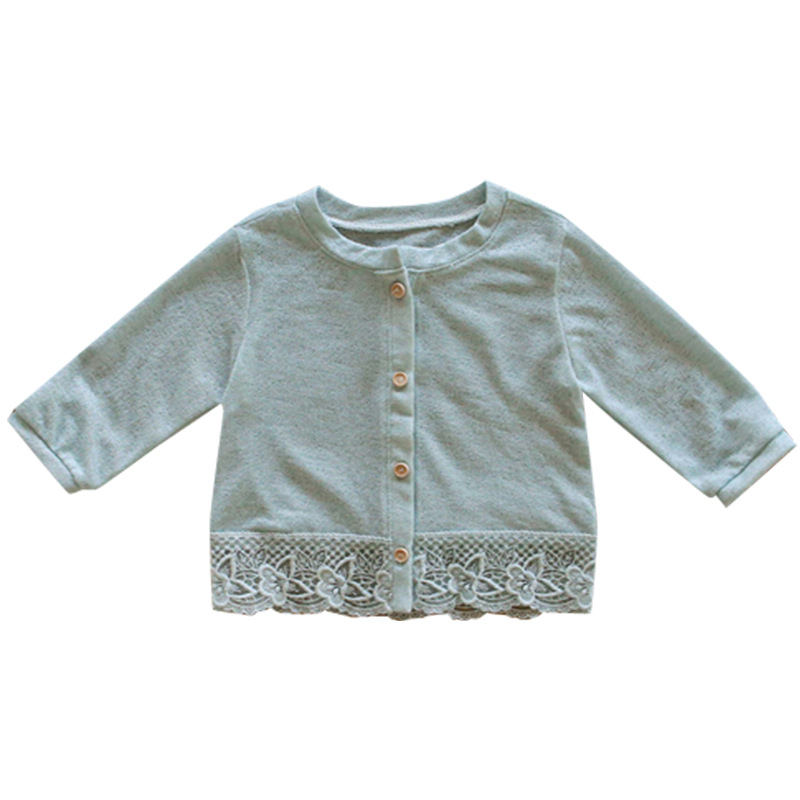 Picture of Children's outdoor sun protection clothing summer air conditioning shirt South Korea 3-10 years old baby girl quick-drying breathable heat dissipation sun protection clothing