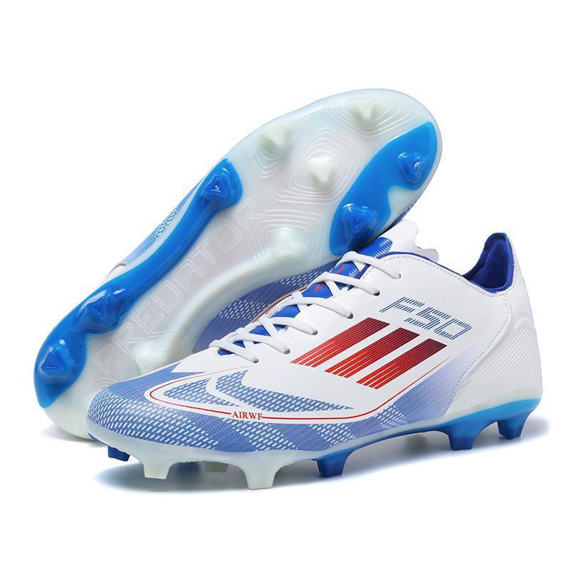Cross-Border Export New F50 High-Top Football Shoes Long Spike Football Shoes Tf Broken Spike Training Shoes Football Men's Model