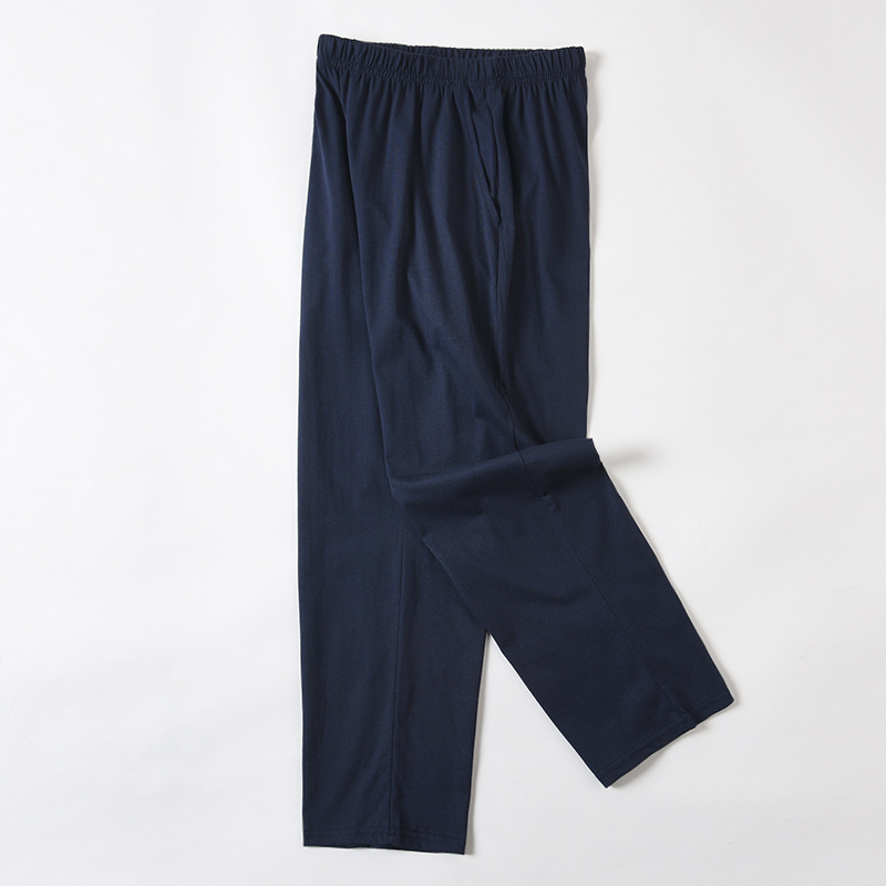 Picture of Children's Ice Silk School Pants navy blue Primary School Boys and Girls dark blue School Pants Summer Thin Sports Pants