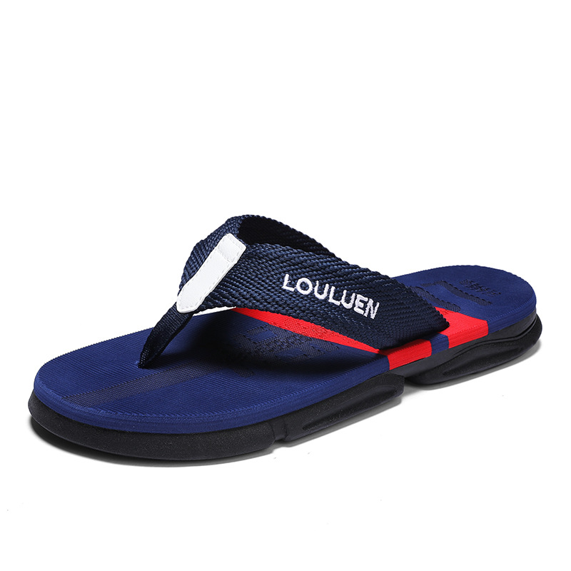 Picture of 2025 summer men's flip-flops men's high-end anti-slip slippers men's rubber casual sandals for foreign trade