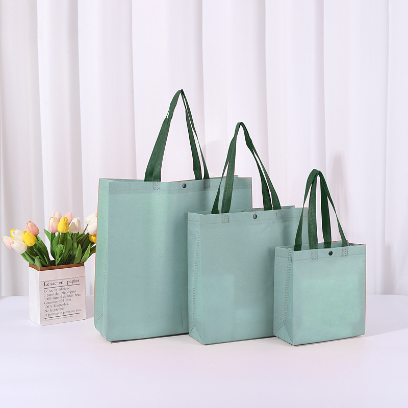 Picture of Customized Non-Woven Fabric Tote Bags for Women's Clothing Stores, Small Batch Logo Printing, Eco-Friendly Non-Woven Bags