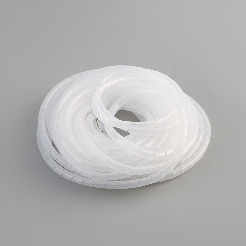 Picture of Factory insulated winding pipe power wire storage wrapped wire PE storage wire harness spiral protection wire organizer Bobbin